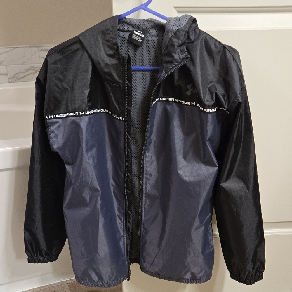 Under Armour Black and Dark Gray Jacket